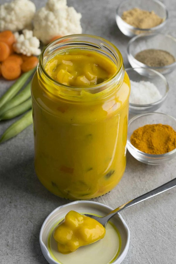 Can You Prepare a Gourmet British Piccalilli with Mixed Pickled Vegetables?